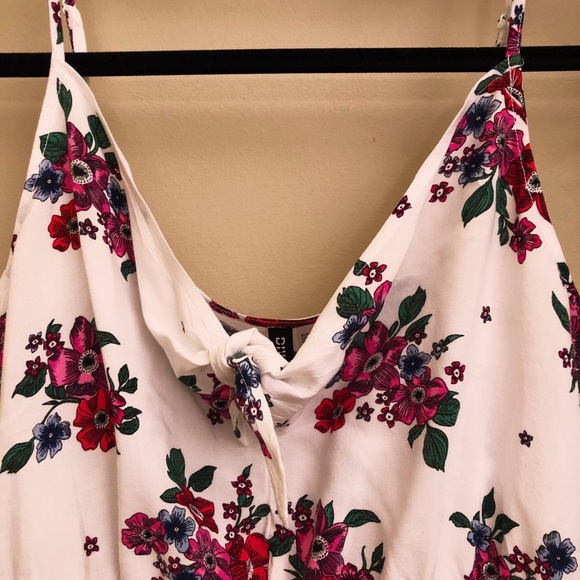 H&M | Floral Tie-Front Cami Dress - Picture 2 of 5